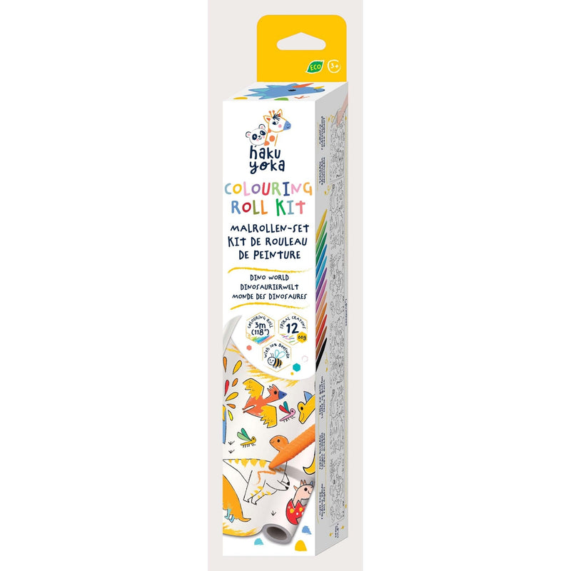 Colouring Roll Kit Dino World