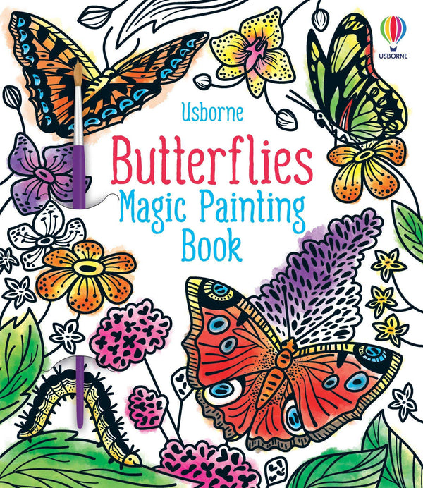 BUTTERFLIES MAGIC PAINTING BOOK