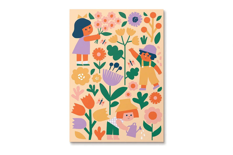 PAINT BY NUMBERS KIDS: FLOWER PATCH