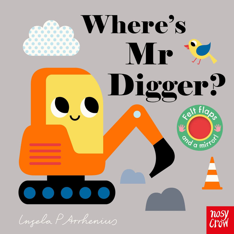 Where's Mr Digger (Felt Flaps) (BOARD)