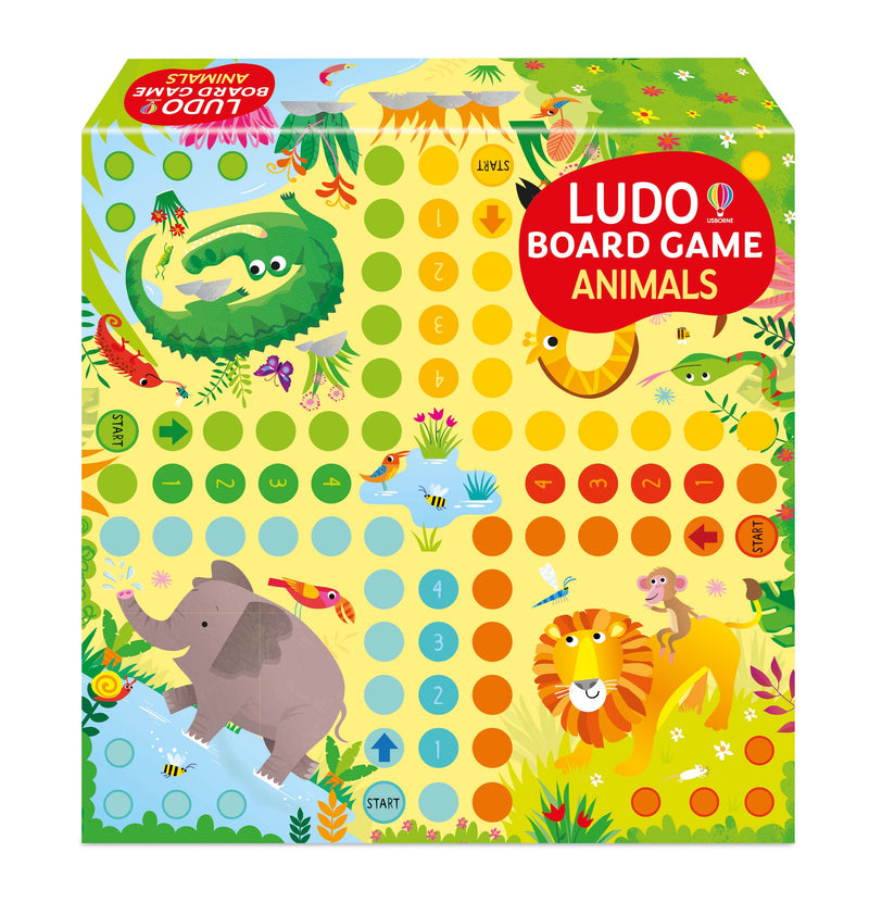 LUDO BOARD GAME: ANIMALS (USBORNE)