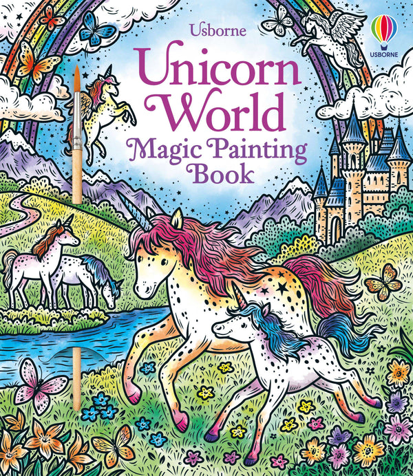 UNICORN WORLD MAGIC PAINTING BOOK