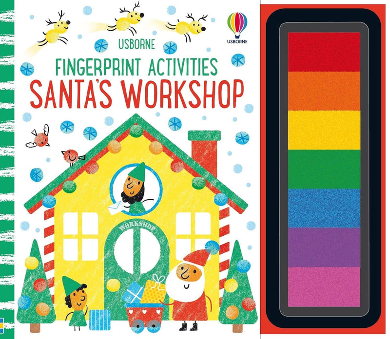 FINGERPRINT ACTIVITIES: SANTAS WORKSHOP (SPIRAL BOUND HB)