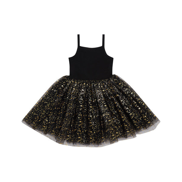 Black & Gold SPARKLE DRESS