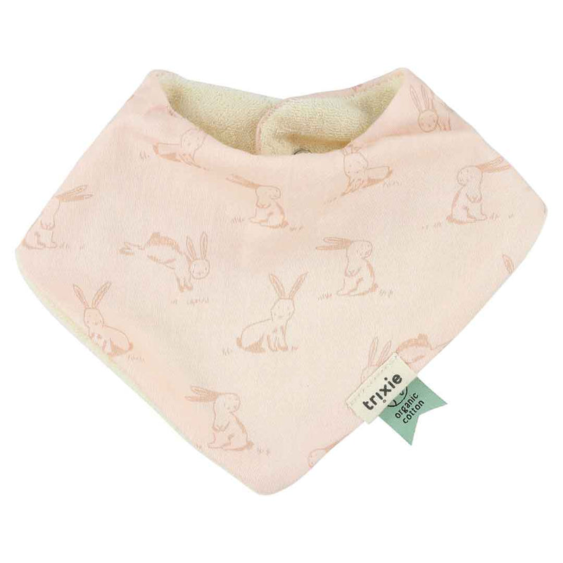 Bandana bib 3-pack mix - Rosy Rabbit