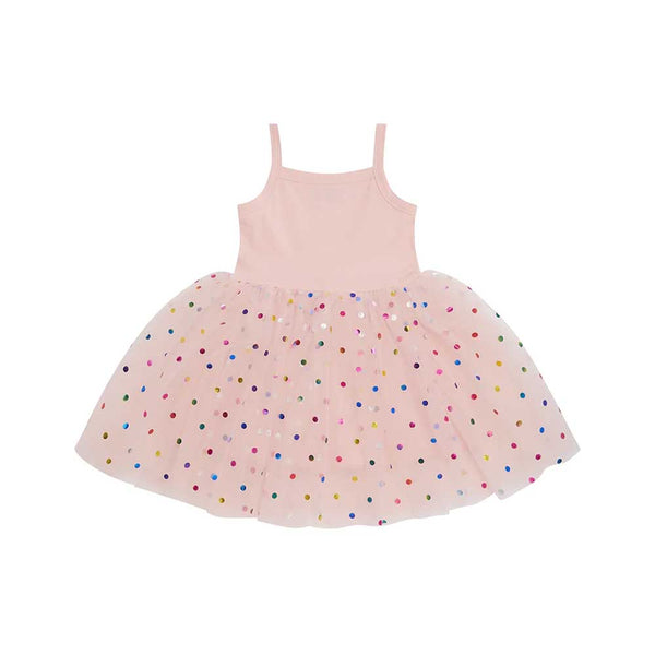 PINK SPOT DRESS