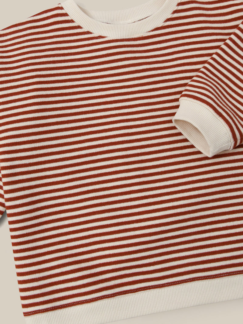 Paprika Stripes Sweatshirt