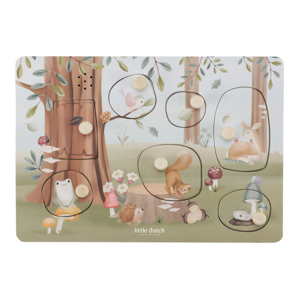 Wooden Sound Puzzle Forest Friends